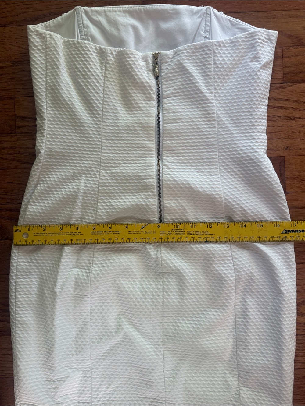Lilly Pulitzer white strapless dress size XS - Picture 10 of 12